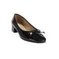 thumbnail image 1 of ZAPATILLA DE VESTIR Y FISTA DE DAMA CHAROL NEGRO MARCA LEON EL02, 1 of 4