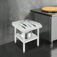 thumbnail image 2 of Stainless Steel Work Table, Restaurant Grade Backsplash Table, 440 lbs Capacity Garage Bench, 2 of 16