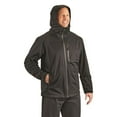 thumbnail image 2 of Guide Gear Men's Stretch Waterproof Packable Rain Jacket, Black 2XL, 2 of 6