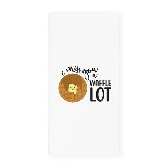 I Miss You A Waffle Lot Kitchen Tea Towel