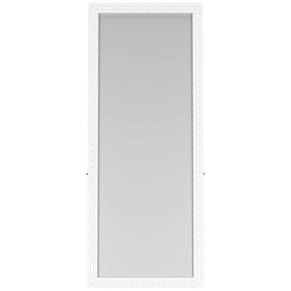 Windrose 28 x 67 Inch Tempered LED Standing Mirror White