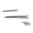 thumbnail image 4 of Pour Toyota Land Cruiser 2016-2021 Chromé Raclette de Pluie pour Fenêtre Arrière, 4 of 4