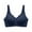 Blue, variant on ameIAEA Seamless T Shirt Bra for Women V Neck Seamless Bra No Underwire Push Up Smoothing Bra