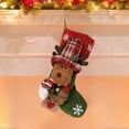 thumbnail image 6 of SLYNSHome Clearance Christmas Stockings,16Inch Classic Large Reindeer Stockings Xmas Character Ornaments Hanging Candy Gifts Stocking Bag for Family Holiday Christmas Party Decorations (Elk), 6 of 7