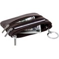 thumbnail image 4 of CAILDANL Women's Genuine Leather Coin Purse Mini Pouch Change Wallet with Keychain, 4 of 6