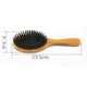 thumbnail image 2 of 3X Pelo Cepillo de Pelo de Cerdas de Cepillo con Pasadores de Nylon de Bambú Cepillo Desenredante Adición de Cepillos para Acondicionar Mejorar La Textura del Cabello, 2 of 9