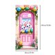 thumbnail image 3 of Decoraciones de Pascua, adornos de Pascua, regalos de Pascua, cubierta de puerta de Pascua, festival, fiesta, cortinas de puerta para interiores y exteriores, banderas de tela colgantes, cubierta de p, 3 of 6