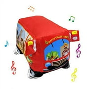 Bundaloo Animated Plush Farm Truck - Plush Toy with Moving Lips Sings The Classic Song Old Macdonald Had a Farm - Dances, Shakes, Bounces, and Lights Up - Fun Engaging Gift for Babies and Toddlers