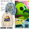 thumbnail image 2 of Suéter de cuello redondo perimetral de Jesse del juego BrawlStars, ropa de lana para otoño e invierno para adolescentes, ropa para niños, ropa de niña Bluey, 2 of 5