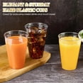 thumbnail image 5 of 100 Pack 14 oz Clear Plastic Cups, Disposable Cups Large Reusable Plastic Tumblers, Heavy-duty Clear Cups 14 Ounce for Wedding Party, 5 of 12