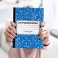 thumbnail image 5 of DJJGXAN 1 Pack Composition Notebook, Wide Ruled Composition Notebooks, Wide Ruled Paper, 200 Pages (100 Sheets), 9-3/4x7-1/2, 5 of 8