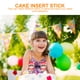 thumbnail image 2 of 100 PCS Pastel Insertar Decoración Plastic Piping Nails Cake Adorador Base Base Pastel Stick, 2 of 5