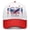 Red, variant on 250th Anniversary USA 1776-2026 250th Anniversary USA 1776-2026 250th Anniversary Patriotic Retro USA Eagle Snapback Hat