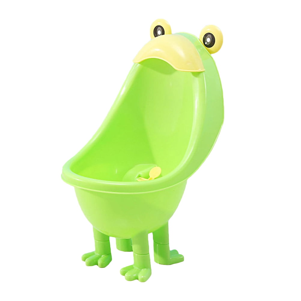 Baby Boys Urinal Potty Training Stand Urinal Groove Toilet Bathroom Accessories (Green)