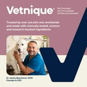Vetnique OticBliss Dog Ear Cleaning Ear Wipes for Dogs and Cats, 100ct