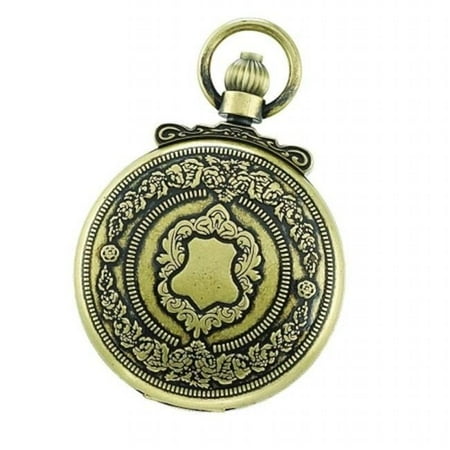 Charles-Hubert Paris Men's Antique Gold Hunter Case Quartz Pocket Watch