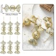 thumbnail image 3 of 4/6pcs Mix Cute Xmas Candy Cane Lollipop Ice Cream Christmas Tree Balls Ornament Hanging Christmas Home Decor 2023 Navidad Decor, 3 of 5