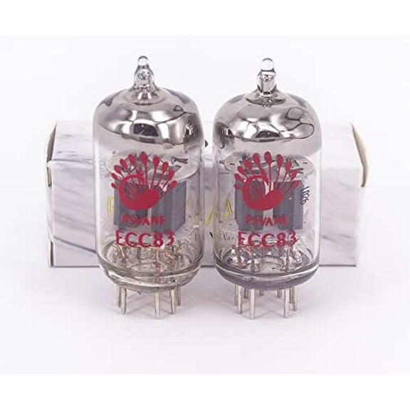 2PCs PSVANE ECC83 Vacuum Tube 12AX7  12AX7 ECC83 ECC803 Electron Tube HIFI Audio Vacuum Tube Amplifier DIY$$Music