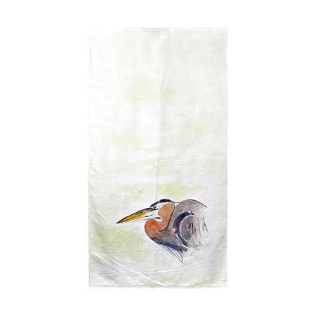 Betsy Drake BT719 Heron Portrait Beach Towel