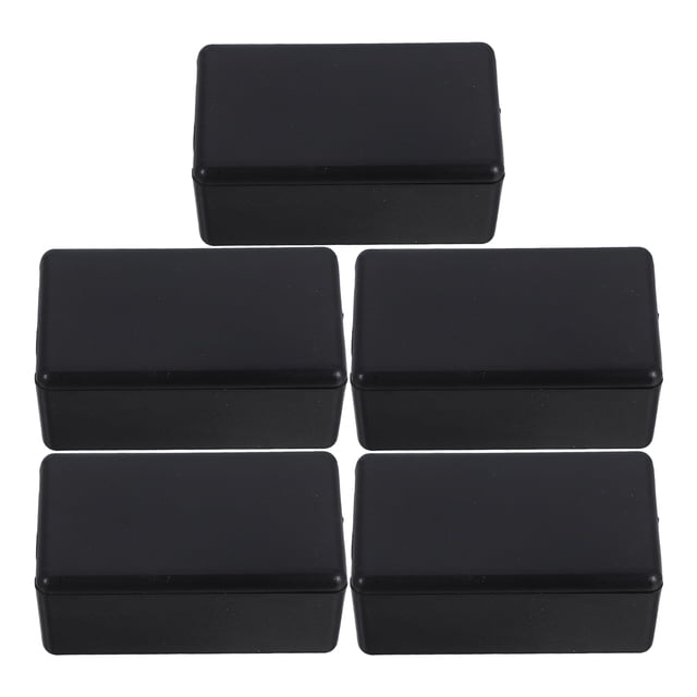 Shisuyan 5pcs Plastic Junction Box Outdoor Project Enclosure Waterproof Electrical Case for Electronic Projects and Power Enclosures