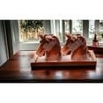 thumbnail image 2 of Ceramic Brown Horse Salt and Pepper Shakers 3 1/8 inch Equestrian, 2 of 3