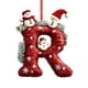 thumbnail image 1 of Decoraciones Del Árbol de Navidad Decoración Del Árbol de Navidad de 26 Letras Colgante Ornamentos Del Árbol de Navidad Ornamentos de Navidad Personalizados Decoración de Navidad Decoración Colgante D, 1 of 6