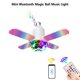 thumbnail image 1 of Luz De Techo Inteligente A Prueba De Agua Lámpara De Techo Led Con Música,con Altavoz Bluetooth Luz Que Cambia De Color Rgb Regulable Con Control Remoto,Adecuado Para Baño, 1 of 3