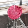 thumbnail image 3 of Drain Strainer Soft Round Rubber Flexible Suction Cup Sink Strainer Hair Catcher, 3 of 10
