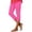 30# Hot Pink, variant on Capri Leggings Womens Knee and Ankle Length Leggings for Petite Women Plus Size Pull on Stretch Summer Lightweight Pants Hot Pink 2XL