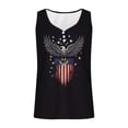 thumbnail image 4 of Vetsdori Summer Tank Tops for Women July 4th Camisole Tshirts Sleeveless Casual Red White and Blue Undershirts Independence Day Work Juniors Tops Fashion, 4 of 5