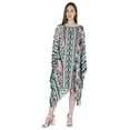 thumbnail image 4 of Moomaya Short Kaftan For Women Printed Beach Swimsuit Cover Up Dress Caftan, 4 of 7