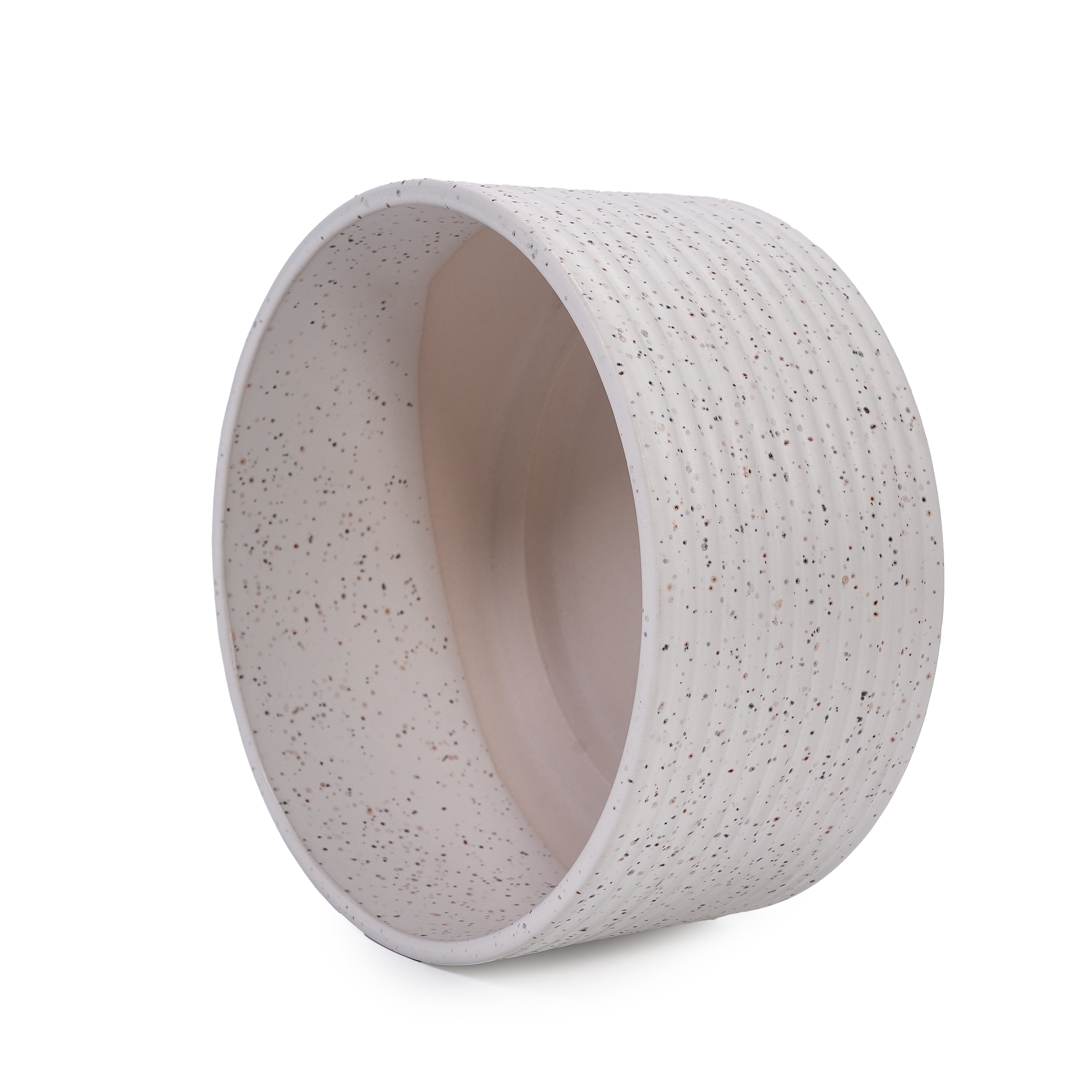 MAYEERTY 2 Pack Ceramic Planter Pot, Planter for Indoor Outdoor Patio, Garden, Milk White