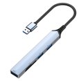 thumbnail image 4 of 4 en 1/5 en 1 USB C HUB USB3.0/USB2.0 Adaptador divisor múltiple Accesorios para computadora portátil, 4 of 6