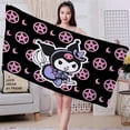 DMH Sanrio New Cartoon Kuromi Hello Kitty My Melody Cute Beach Towel
