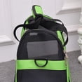 thumbnail image 3 of Esquirla Sac à Dos Pliant pour Chien Chat Sac à Bandoulière de Voyage Extérieur Robuste Vert S, 3 of 6