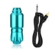 thumbnail image 1 of Motor eléctrico Corto Pen Rotary Pen Aluminio Máquina de aleación Strong Liner Professional Shader Interfaz RCA Arte Herramienta de belleza Principiantes Verde azul Yuarrent CE001303-02B, 1 of 7
