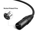 thumbnail image 3 of Redcolurful 2 In 1 Xlr Splitter Cable Xlr Male To Dual Xlr Female Y-splitter 3pin Balanced Microphone Cable, 3 of 8