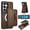 Brown, variant on Compatible with Magsafe 2 in 1 Detachable for Samsung Galaxy Note 20 Ultra Wallet Case Card Holder Women Men,Magnetic PU Leather RFID Blocking Back Flip Stand Zipper Slot Shockproof Cover, Blue