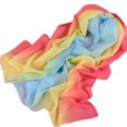 thumbnail image 1 of Trayknick Scarf Stylish Gradient Color Soft Material Women Long Chiffon Shawl for Beach, 1 of 13