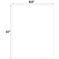thumbnail image 2 of Ryhampaper Full Sheet Labels, 8-1/2" x 11", White Shipping Labels, 1000 Labels, 2 of 9