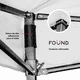 thumbnail image 4 of Carpa Toldo Plegable 3x3m Premium Con Paredes Found Impermeable Y Reforzada Xtellar blanco, 4 of 4