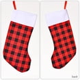 thumbnail image 3 of KARLSITEK 1PCS Large Christmas Stockings, Candy Gift Socks, Christmas Decorations Handmade for Kids on Holiday, Party, Thanksgiving, 3 of 4