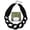 Black, variant on Bocar Statement Chunky Fashion Acrylic Beads Choker Cube Link Chain Necklace for Women Gifts (NK-10510-Black)