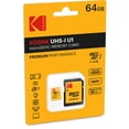 thumbnail image 1 of KODAK 64GB Class 10 UHS-I U1 microSDHC Card with Adapter, 1 of 9