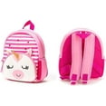 thumbnail image 3 of Nice Choice Cute Toddler Baby Girls Preschool Daycare Backpack Bookbag Schoolbag for Kids Girls Boys (RedUnicorn), 3 of 6