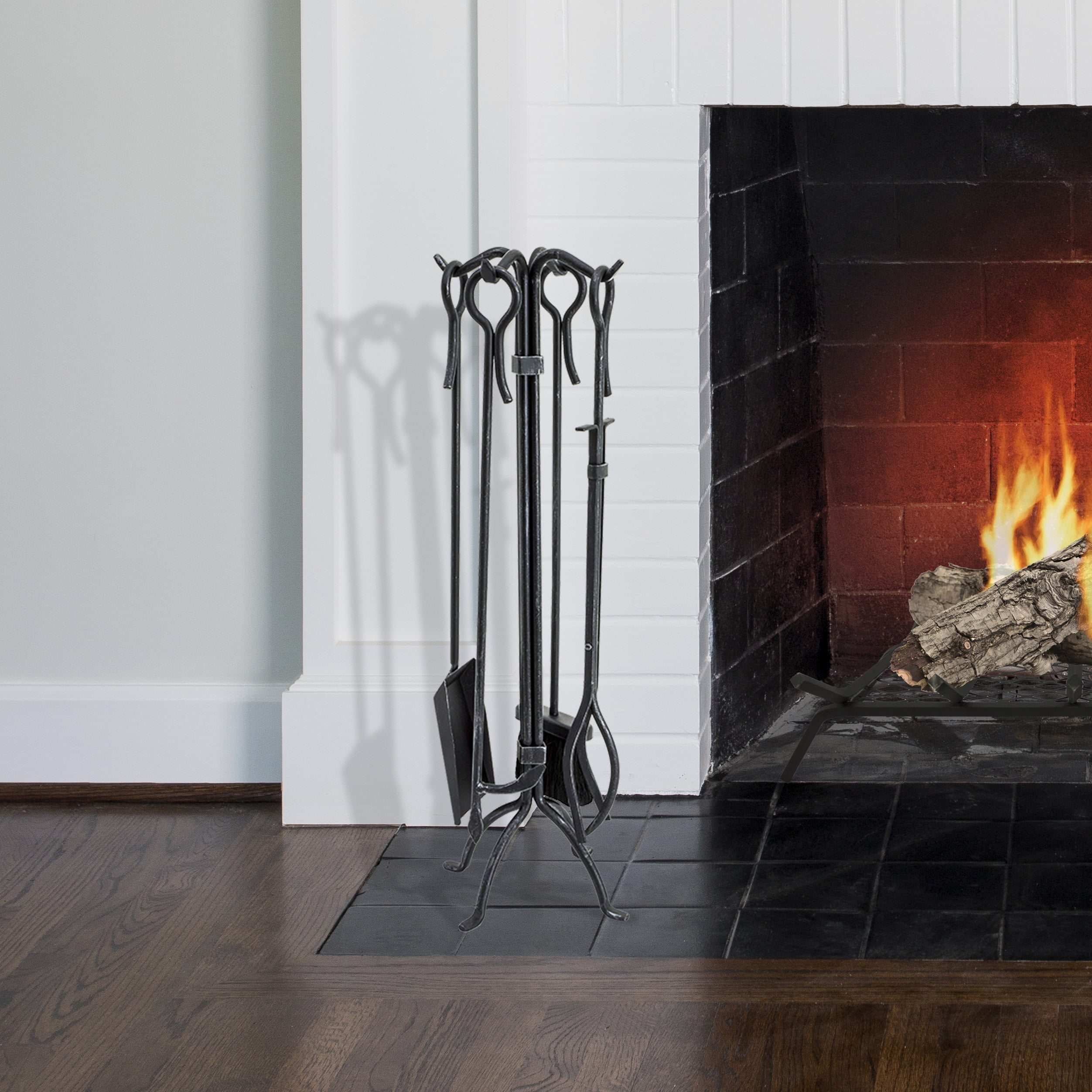 Pleasant Hearth FA104TLA  Selene Steel Fireplace Tool Set