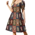 thumbnail image 1 of Vestido de manga corta The Saints of Sunnydale vestidos elegantes para mujer vestido de promoción para mujer, 1 of 6