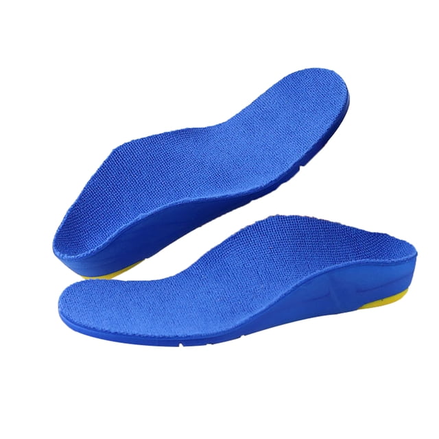 EeaseMX Plantillas para niños con absorción de sudor, corrector de pie plano, accesorios para el cuidado del calzado, talla 33-35