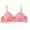 Hot Pink, variant on Utoimkio Bras for Women Woman's Solid Color Comfortable Hollow Out Perspective Bra Underwear No Rims