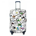 thumbnail image 1 of Custom Cute Cartoon Snoopy Luggage Cover Elastic Travel Suitcase Protective Covers Suit For 18-32 inch, 1 of 1